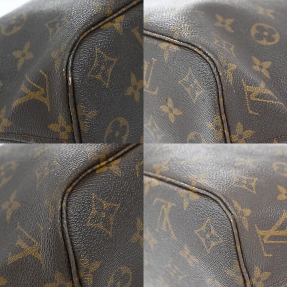 LOUIS VUITTON Neverfull PM Shoulder Tote Bag Monogram Leather BN M40155 18KB189 - Picture 7 of 16
